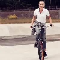 Рубашка поло женская Surf Lady голубая, размер XS