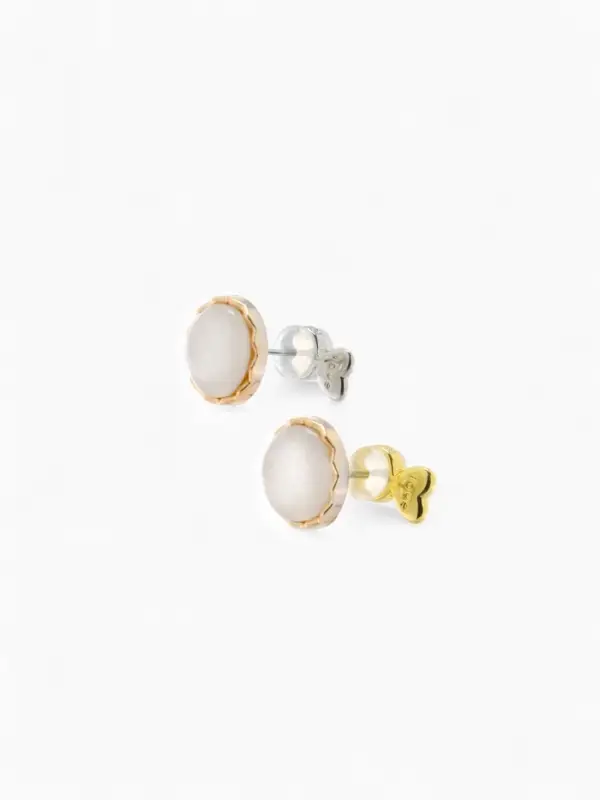 Заглушки силиконовые  Заглушки силиконовые "Сердце" поддерживающие (3 пары), цвет золото, серебро