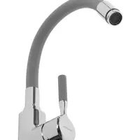 A9890T-2 (Смеситель для умывальника с силиконовым изливом и гайкой)