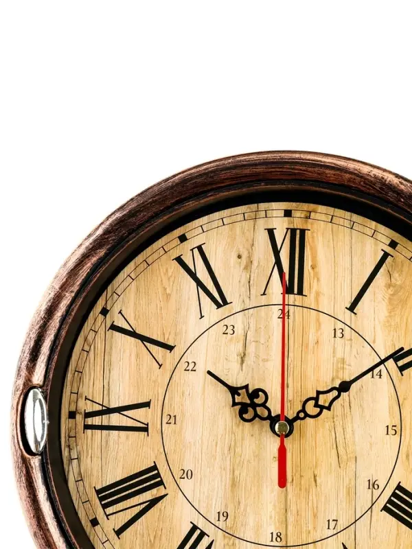 Часы настенные &laquo;Лондон&raquo;, d=23 см, плавный ход