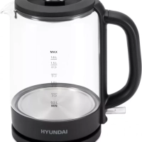Чайник HYK-G3402 1,7л 2200Вт серый (стекло)