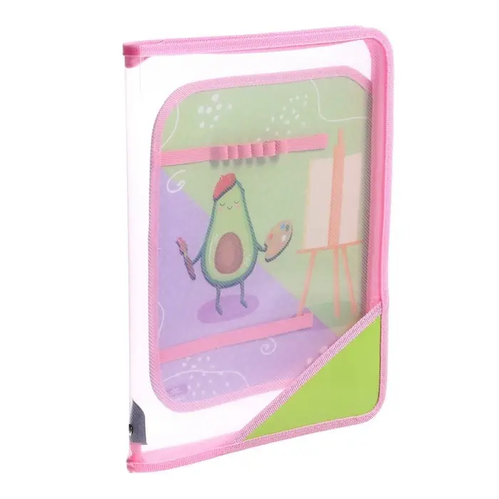 Папка для труда, А4, пластиковая, 23×32.5×2.5 см «Авокадо» Папка для труда, А4, пластиковая, 23×32.5×2.5 см «Авокадо»