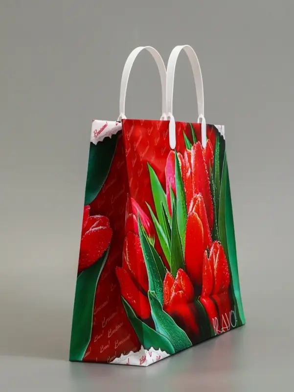 Пакет &laquo;Браво&raquo;, мягкий пластик, 30&times;30 см, 150 мкм