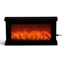 Камин светодиодный, 40&times;10&times;20 см, usb