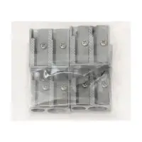 Набор точилок 4 штуки, двойные, металлические