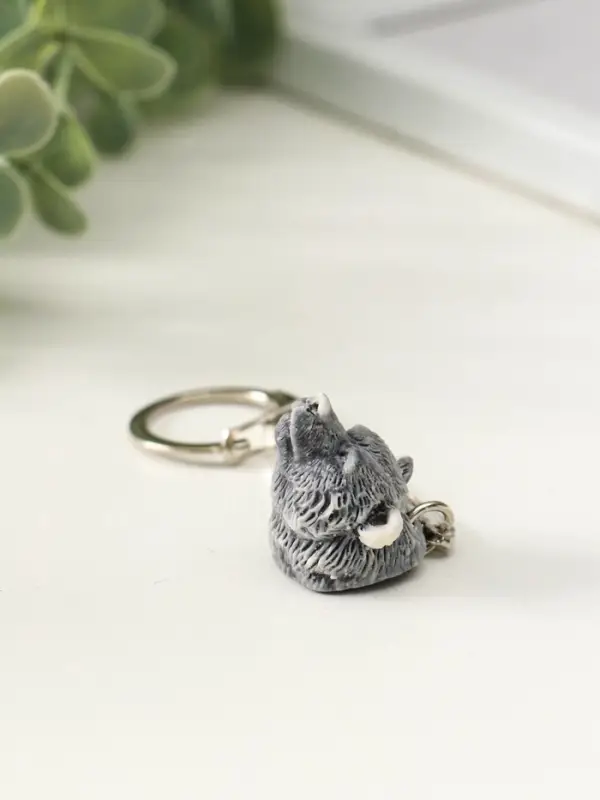 Брелок Брелок "Голова медведя маленькая" 2,5 см