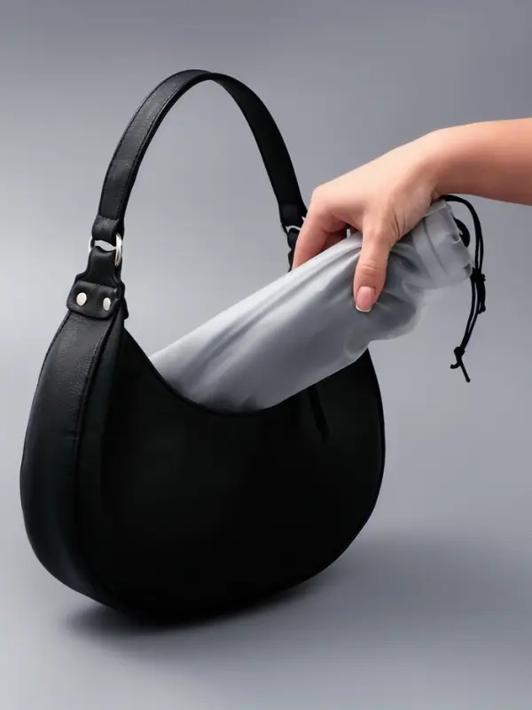 Чехол для зонта, фасовка - 4 шт., 25×12 см, белый Чехол для зонта, фасовка - 4 шт., 25×12 см, белый