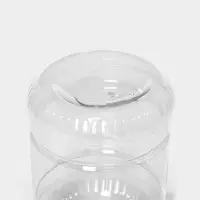 Банка для хранения сыпучих продуктов Альтернатива, 2 л, пластик, МИКС