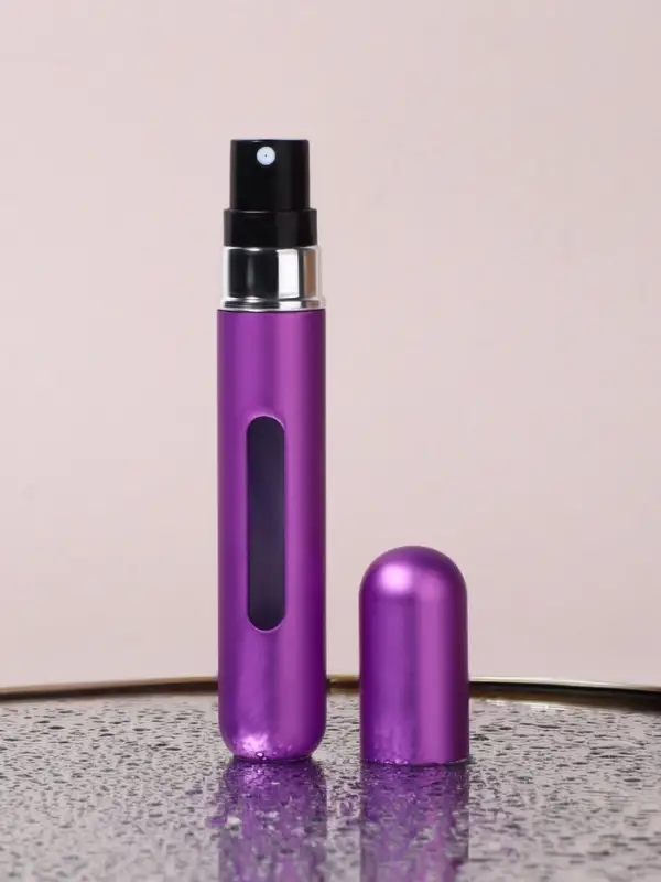 Атомайзер для парфюма, с распылителем, 10 мл, фиолетовый