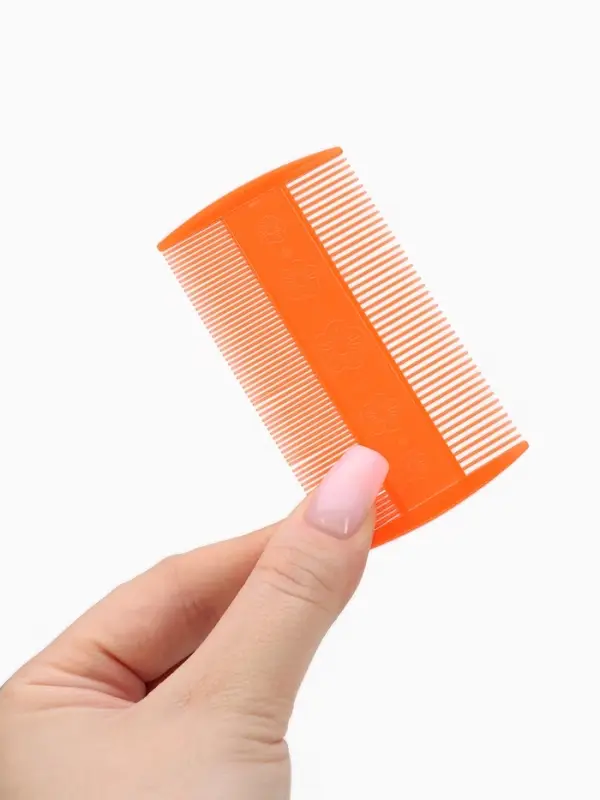 Расчёска двусторонняя, 9&times;5(&plusmn;1) см, МИКС