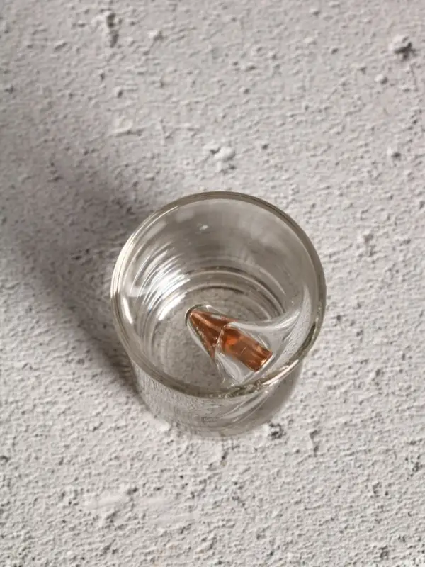 Набор Набор "Абсолютно", гель для душа во флаконе водка и стопка с пулей