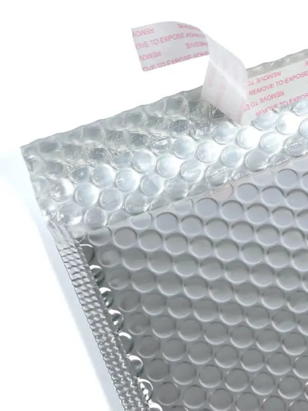 Пакет воздушно-пузырчатый, с клапаном и клеевым слоем, 25×30+4 см, п/э, 3 слоя, металлизированный Пакет воздушно-пузырчатый, с клапаном и клеевым слоем, 25×30+4 см, п/э, 3 слоя, металлизированный