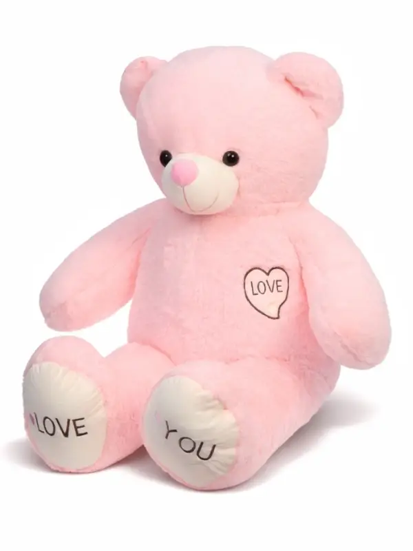 Мягкая игрушка мишка "Люблю" 67 см МИКС
