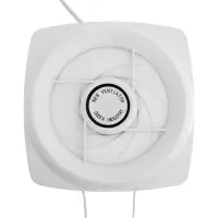 Вентилятор вытяжной ZEIN LOF-05, d=110 мм, 220 В, 20 Вт, с жалюзи, провод