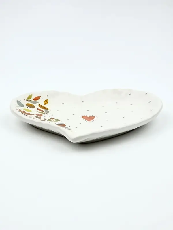 Тарелка керамическая плоская &laquo;Флора&raquo;, 19&times;18 см, Dolce Ceramo