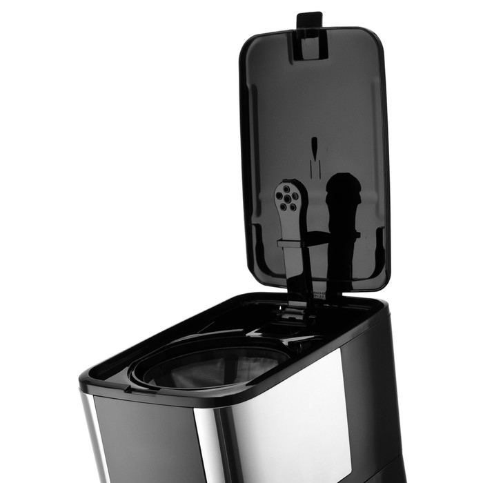 Кофеварка BRAYER 1125BR, капельная, 900 Вт, 1,25 л, чёрно-серебристая Кофеварка BRAYER 1125BR, капельная, 900 Вт, 1,25 л, чёрно-серебристая