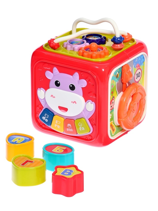 Крошка Я Бизикубик  Крошка Я Бизикубик "Весёлые приключения" SL-07266 звук, свет, цвет МИКС