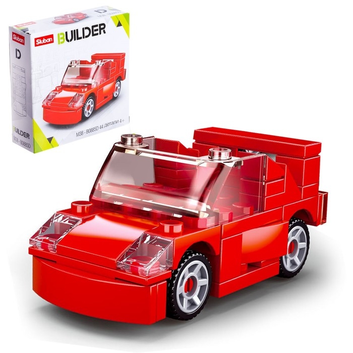 Конструктор &laquo;Тачки&raquo;, 4 вида МИКС