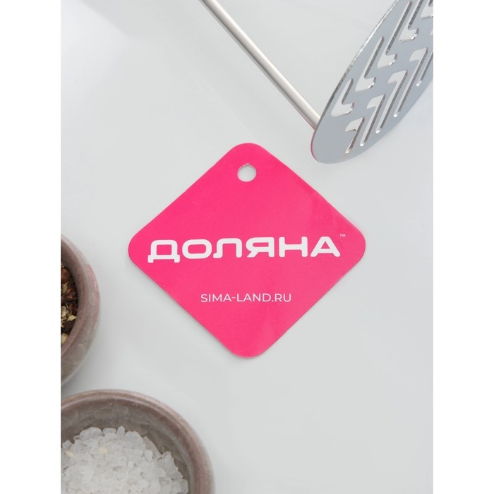 Толкушка Доляна «Деревенька», 27,5 см Толкушка Доляна «Деревенька», 27,5 см