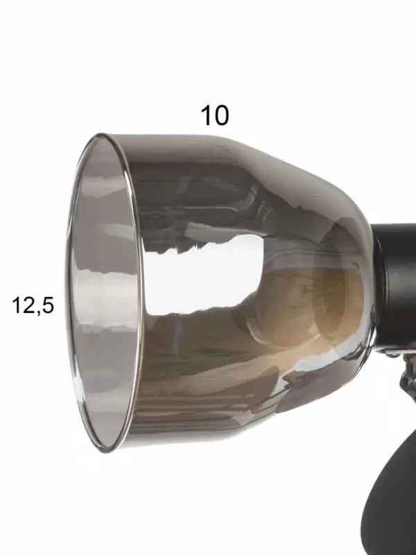 Спот Спот "Арнелла" 1хЕ14 40Вт черный 16х16х12 см