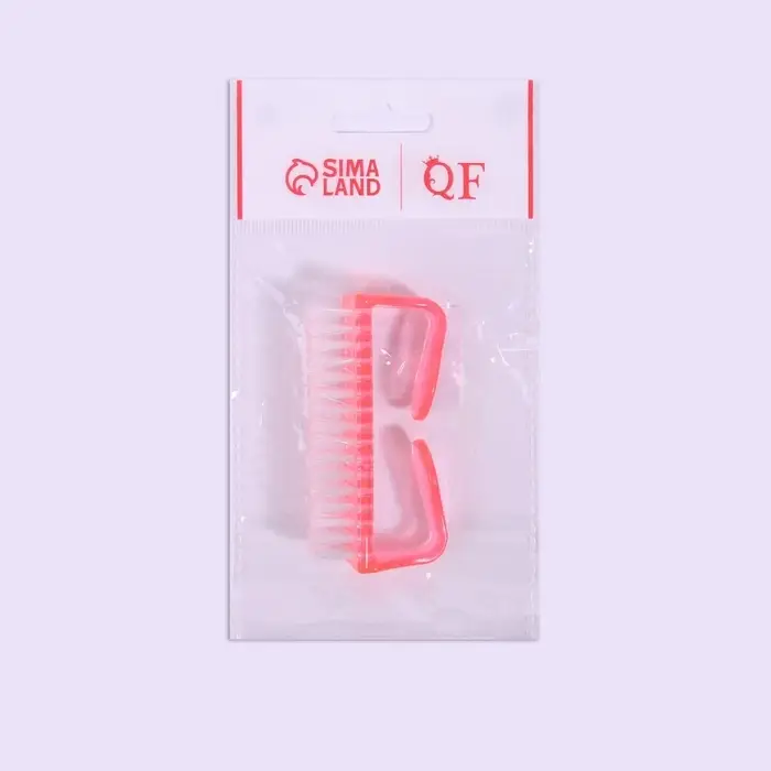 Щётка для маникюра/педикюра, 8 см, МИКС