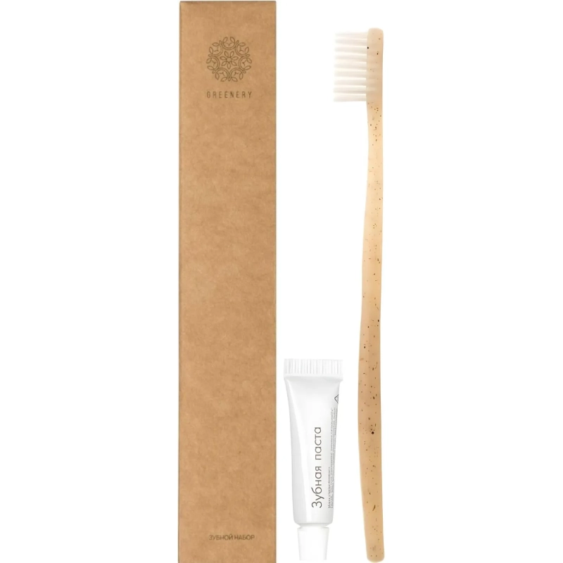 Набор Зубной GREENERY ,картон,200шт