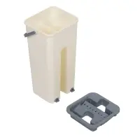 Набор для уборки с отжимом и сменной насадкой тм VETTA, доп.насадка, ведро 5л, пластик, металл