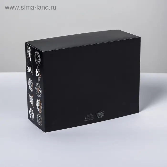 Коробка подарочная складная, упаковка, Gift for real man, 20 х 15 х 8 см Коробка подарочная складная, упаковка, Gift for real man, 20 х 15 х 8 см