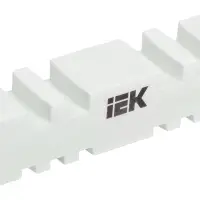 Изолятор шинный плоский ИШП 2P для шин 5мм и 10мм 180мм IEK