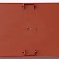 Ящик балконный для цветов, 18 л, 100&times;15&times;17 см, пластиковый, цвет терракот