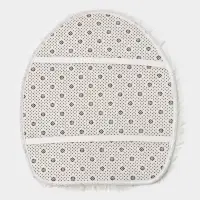 Коврики для ванной и туалета &laquo;Доляна. Плюшевый&raquo;, 3 шт., 80&times;50 см, 40&times;50 см, 40&times;35 см, белые