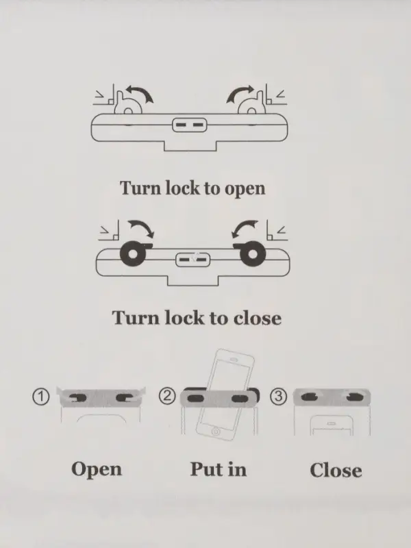 Водонепроницаемый чехол для телефона, размер 20&times;11 см, чёрный