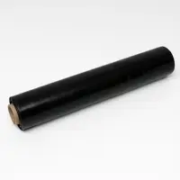 Стрейч - пленка, чёрная, 500 мм &times; 217 м, 2 кг, 20 мкм