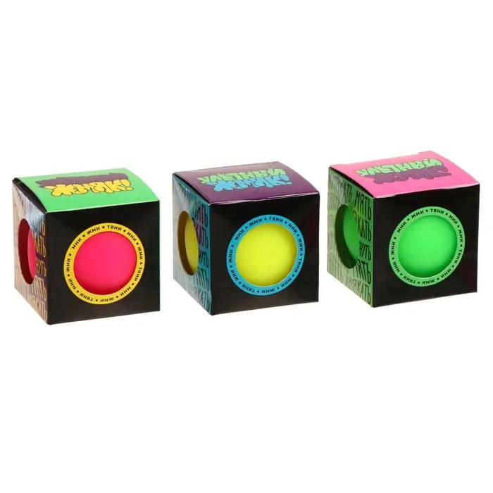 Антистресс сквиш мялка Funny toys &laquo;Улётный жмяк&raquo;, 6 см, паста