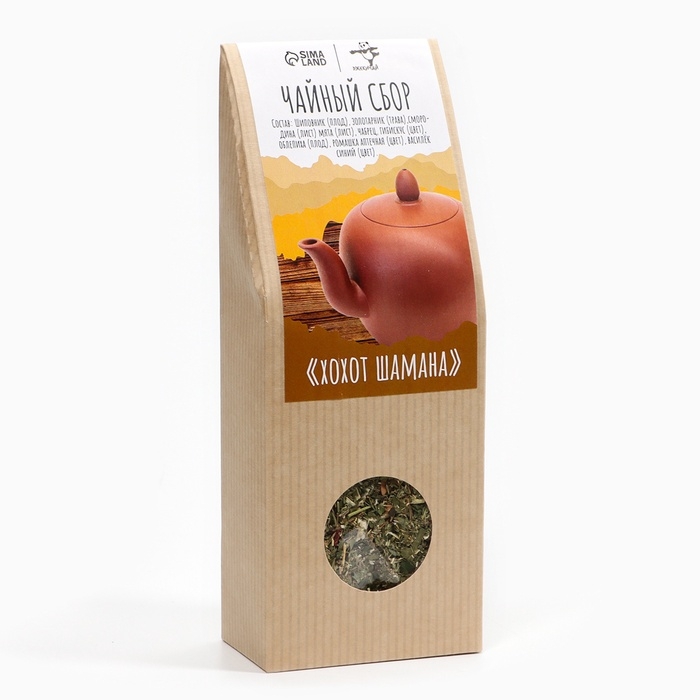Травяной тонизирующий чай Травяной тонизирующий чай "Джекичай. Хохот шамана"