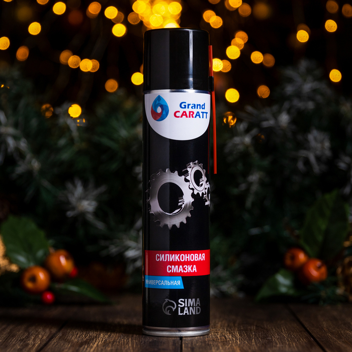 Подарочный набор автолюбителя Grand Caratt Подарочный набор автолюбителя Grand Caratt "Зимний": Скребок, размораживатель замков, ароматизатор, смазка