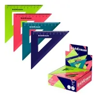 Треугольник 45*, 9 см, ErichKrause Reef, МИКС