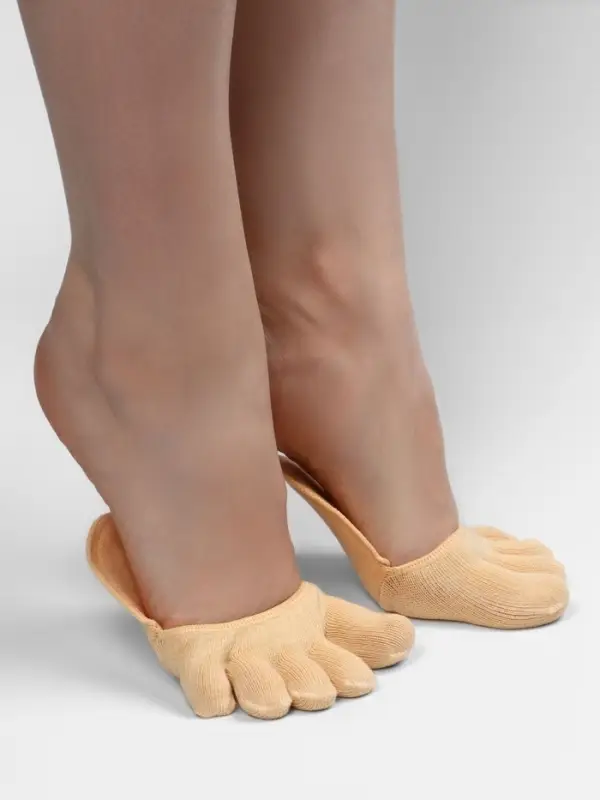 Полустельки с закрытыми пальцами, 12 см, пара, бежевые