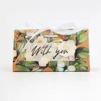 Коробка бонбоньерка, упаковка подарочная, &laquo;Жасмин&raquo;, 10 х 5,5 х 5,5 см