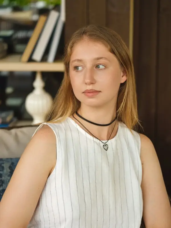 Чокер &laquo;Двойной&raquo;, с нитью, сердечко, бело-чёрный в серебре, L=32 см