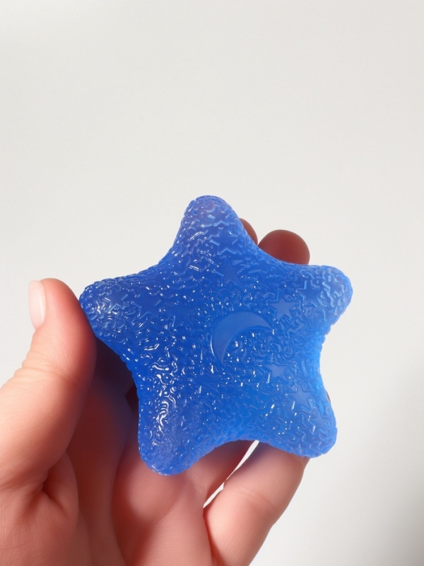 Массажёр реабилитационный TPR (термопласт резина) нагр 30кг d 8см син накл OT