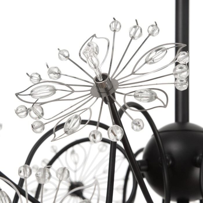 Люстра 1176/16 G4 20Вт черный 60х60х40см BayerLux