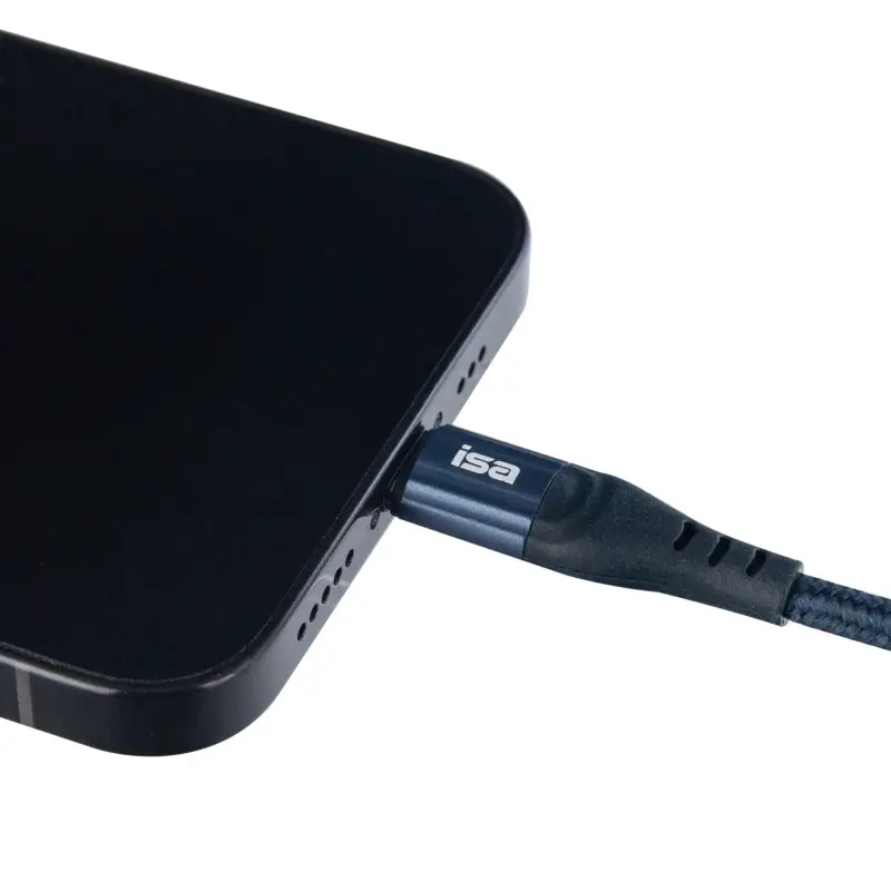 Кабель USB на Type-C 1m 2A BX-2 ISA темно-синий