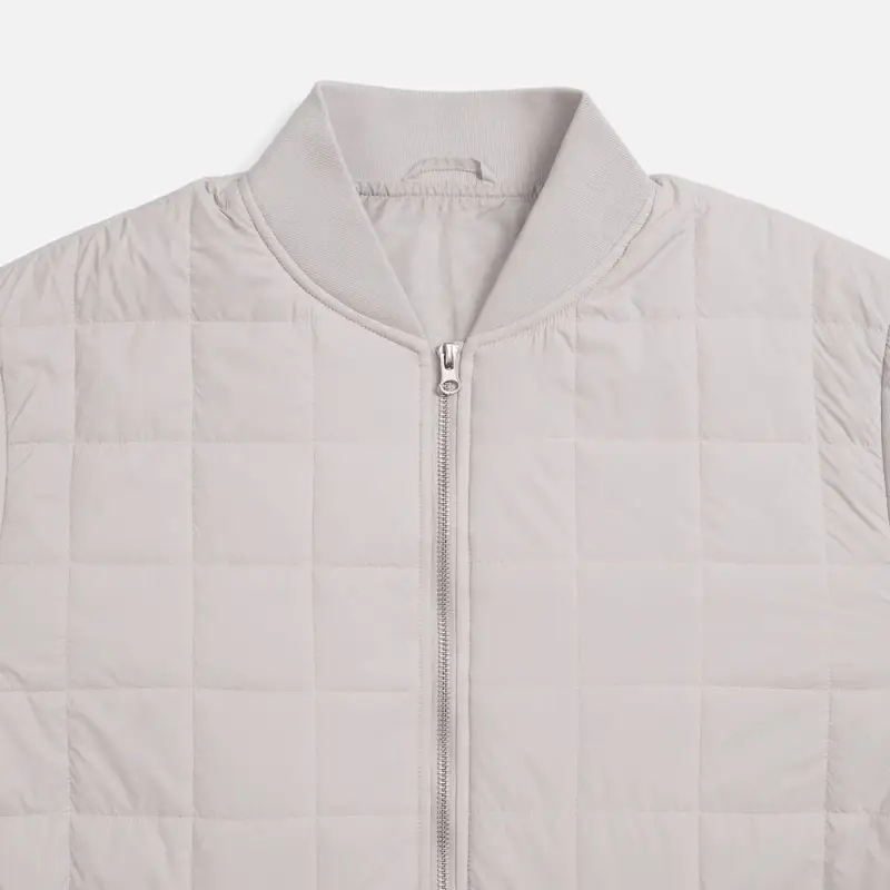 Куртка унисекс Warmbridge, светло-серая, размер XS