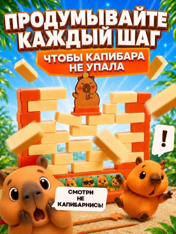 Настольная игра Лас Играс KIDS &laquo;Капи БУМ!&raquo;