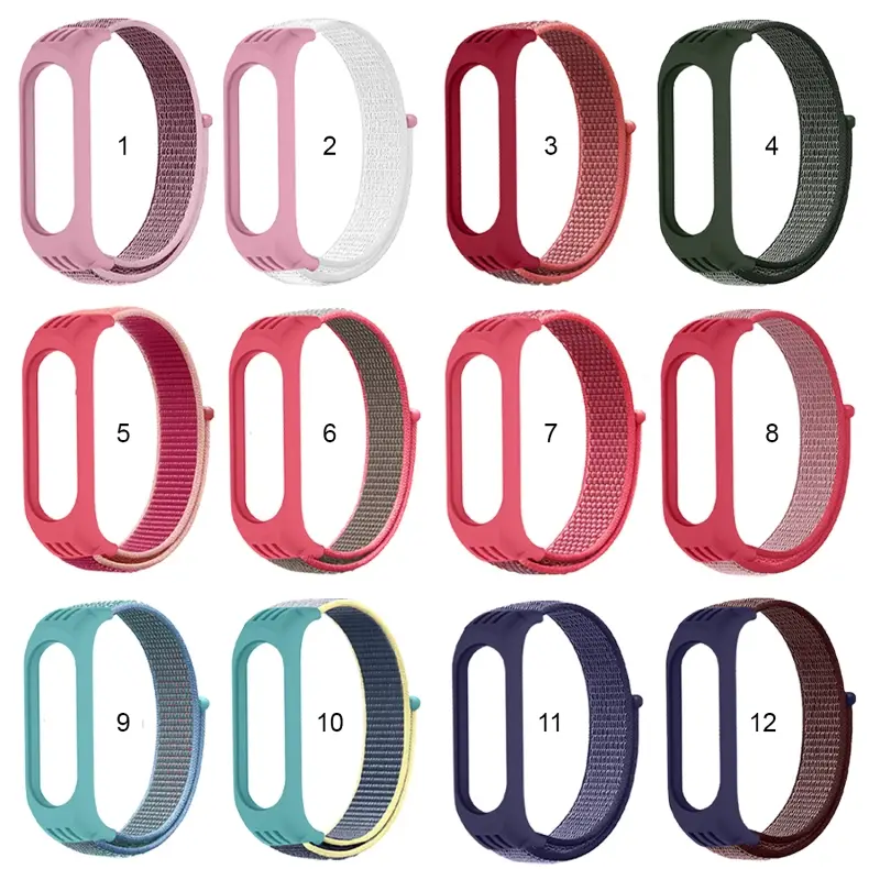Ремешок для Mi Band 3/4/5/6 Nylon Loop Ремешок для Mi Band 3/4/5/6 Nylon Loop