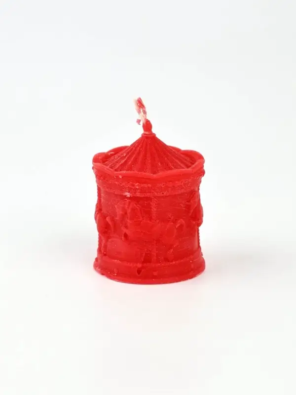 Свеча интерьерная «Карусель», 5×5×6.7 см