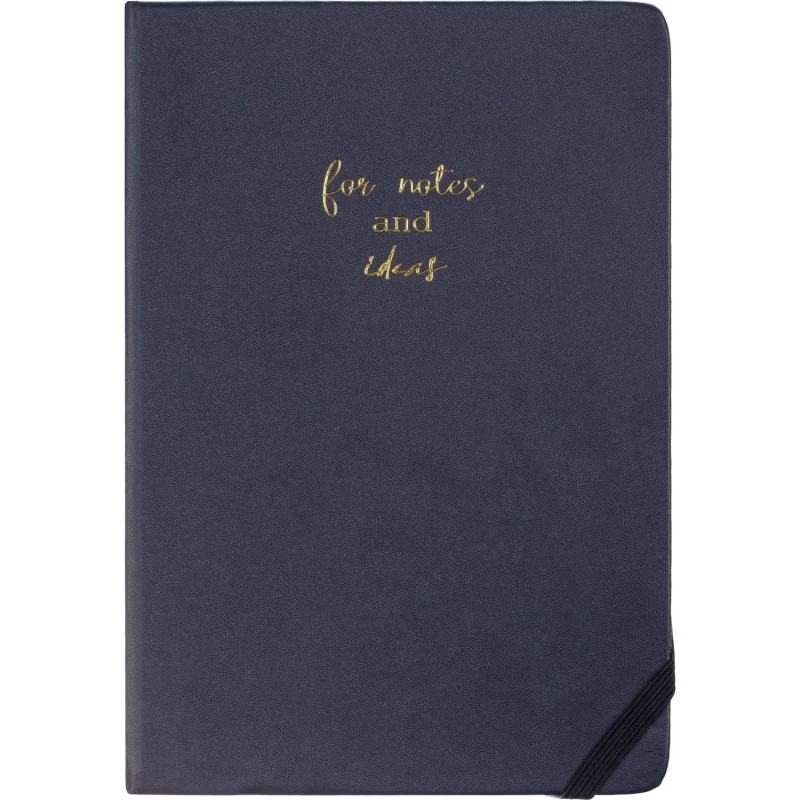 Ежедневник недатированный ,  темно-синий, А5,140x200мм, 136 л. ATTACHE