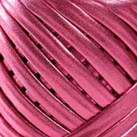 Трикотажная пряжа металлик"Дискотека" 100г (Розовый)