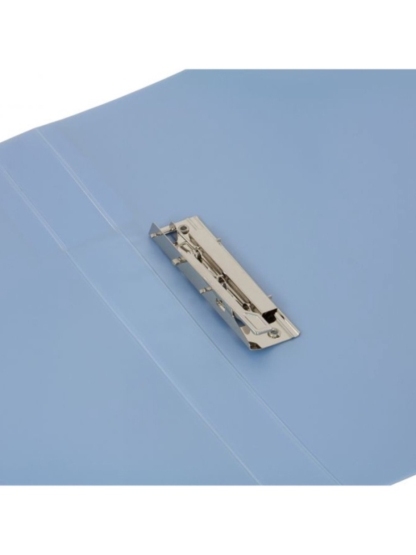 Папка с зажимом А4, 700 мкм, корешок 27 мм, Calligrata TOP Pastel, внутренний и торцевой карман, до 180 листов, небесный Папка с зажимом А4, 700 мкм, корешок 27 мм, Calligrata TOP Pastel, внутренний и торцевой карман, до 180 листов, небесный